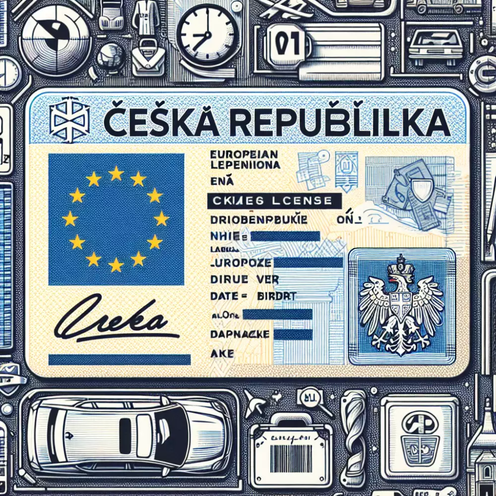 czech driving license