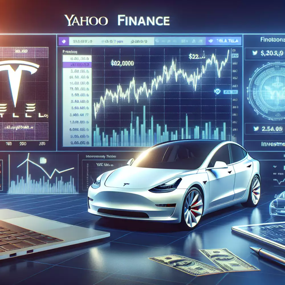 yahoo finance tesla